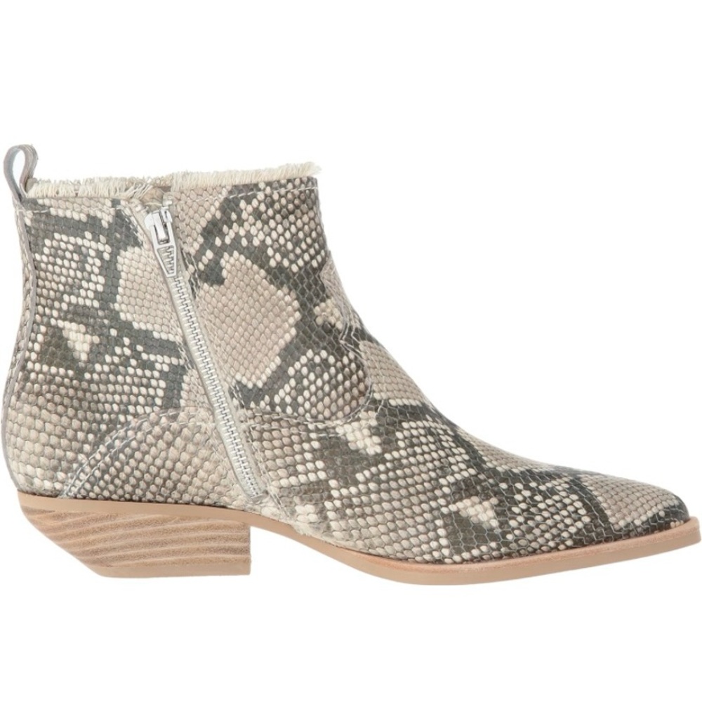 Dolce Vita Unity Snake Print Booties - image 5